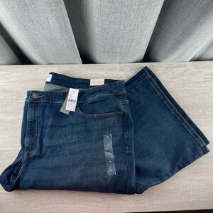 New Lane Bryant Plus Size Mid Rise Signature Bootcut Jeans Size 28 NWT Stretch